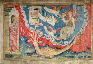 The Woman About to Give Birth and the Great Dragon Waiting to Devour the Infant (no.35 from 